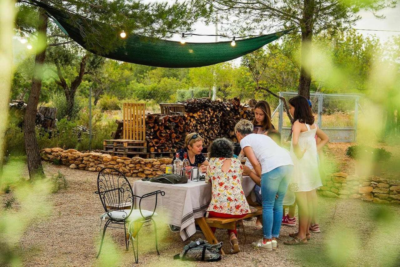 B&B Masia Aitona Vall dʼAlba 外观 照片